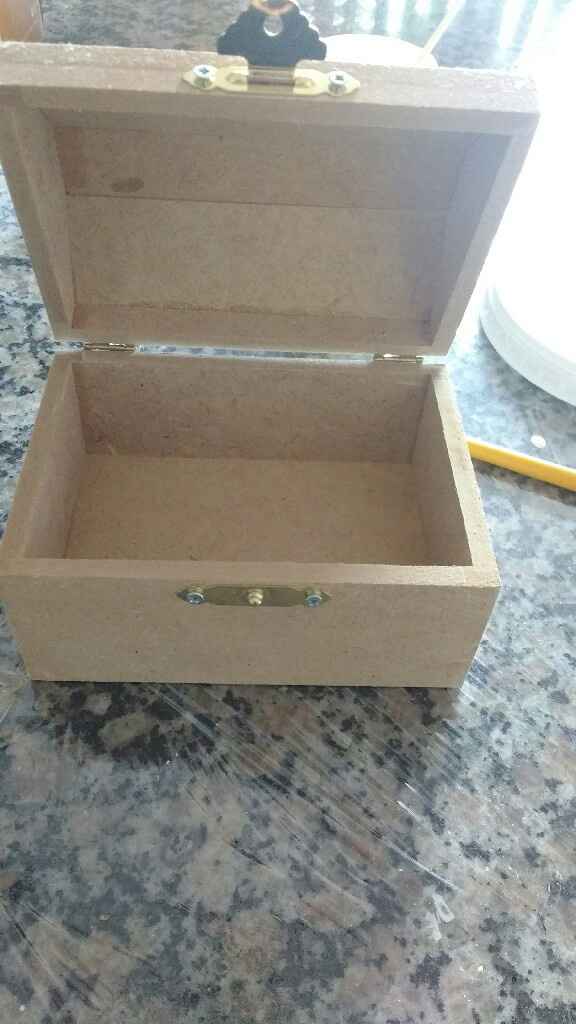 Baú das alianças #diy - 2