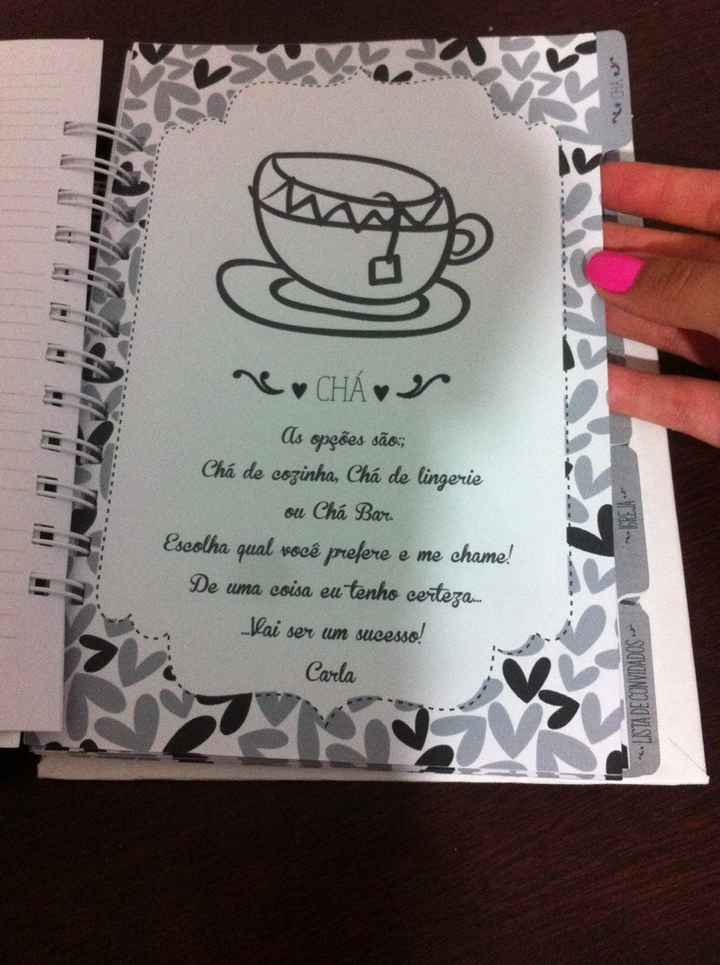 Minha agenda da noiva #vemver - 13