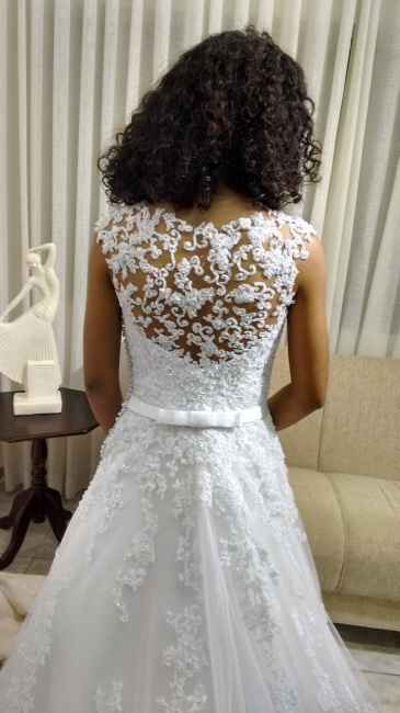 Costas do vestido