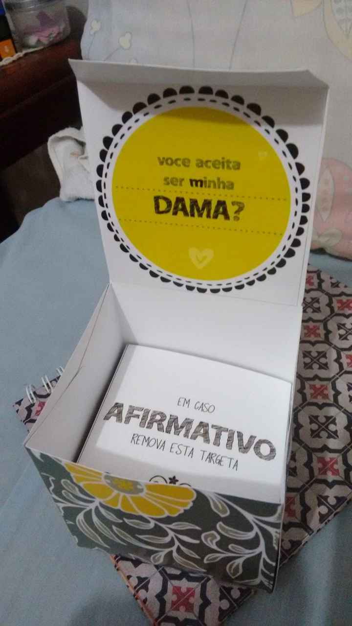 caixa com texto