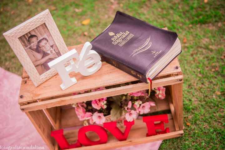 Fotos - 50 anos casados detalhes
