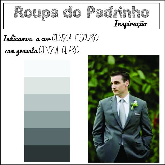 Convite - Roupas Padrinhos