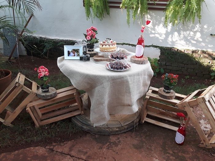 Decoração chá de panelas