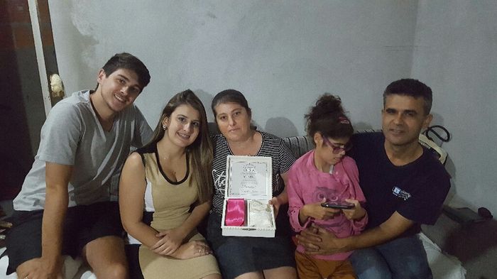 A entrega dos convites para os padrinhos.. - 3