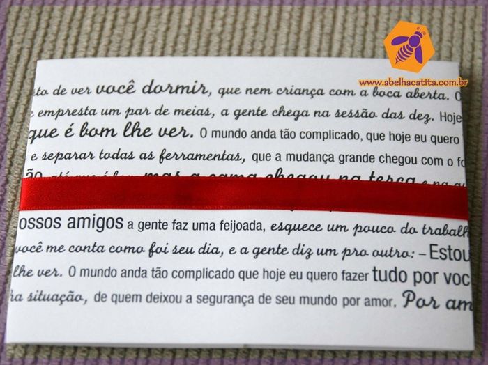 Convites lindos!