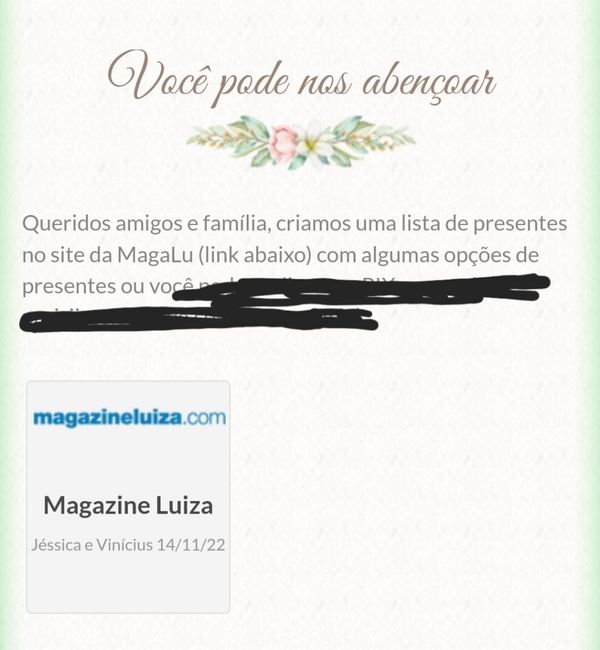 Lista de presente (casar.com) 4