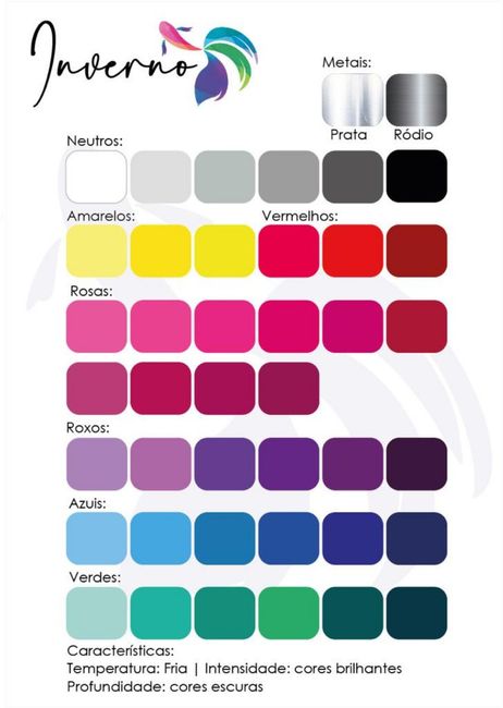 Teste de colorimetria pessoal - 2