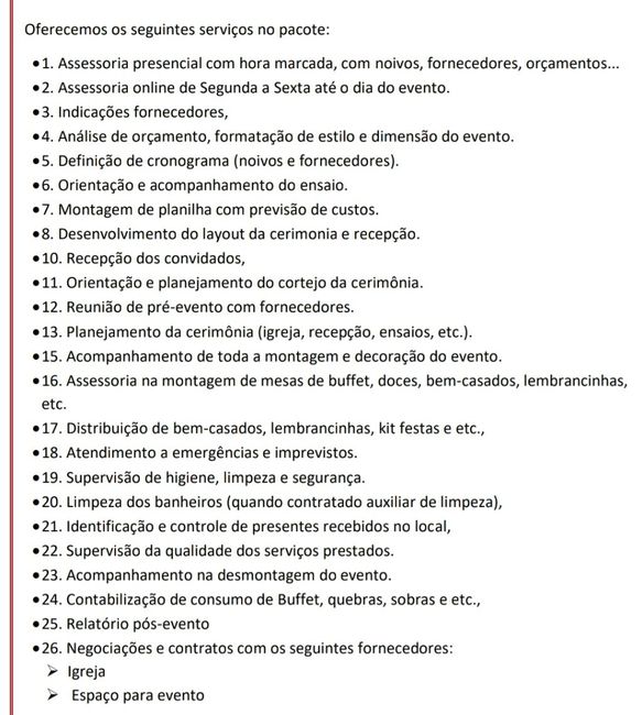 Assessoria de casamento 1