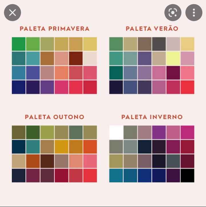 Teste de colorimetria pessoal - 1