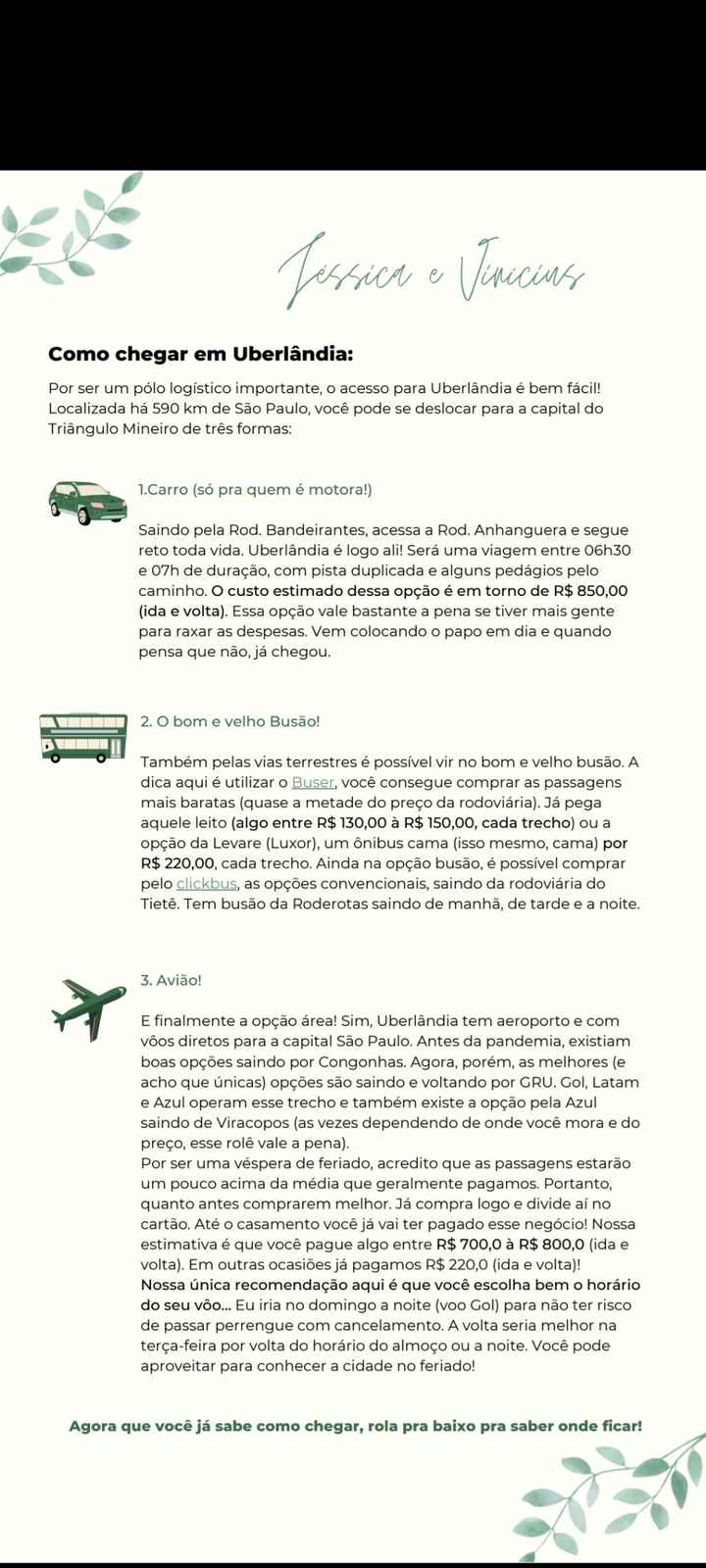 Casamento em outra cidade - 1