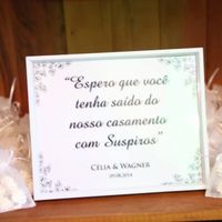 Casamento com suspiros