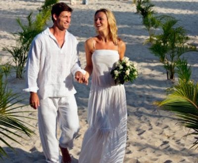 roupa para casamento havaiano