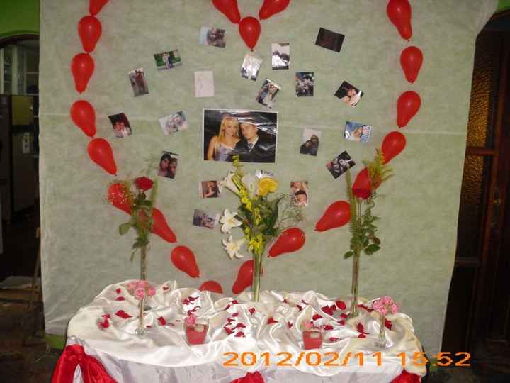 Decoração do meu noivado 
