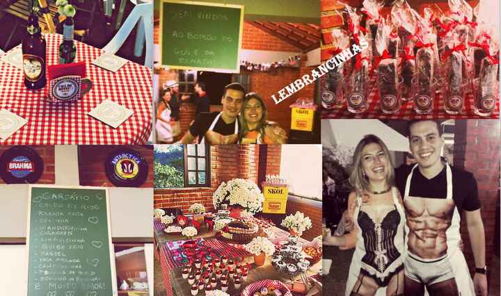 Ideia para Festa com tema boteco
