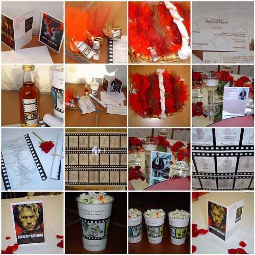 CASAMENTO COM TEMA FILME