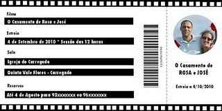 CASAMENTO COM TEMA FILME