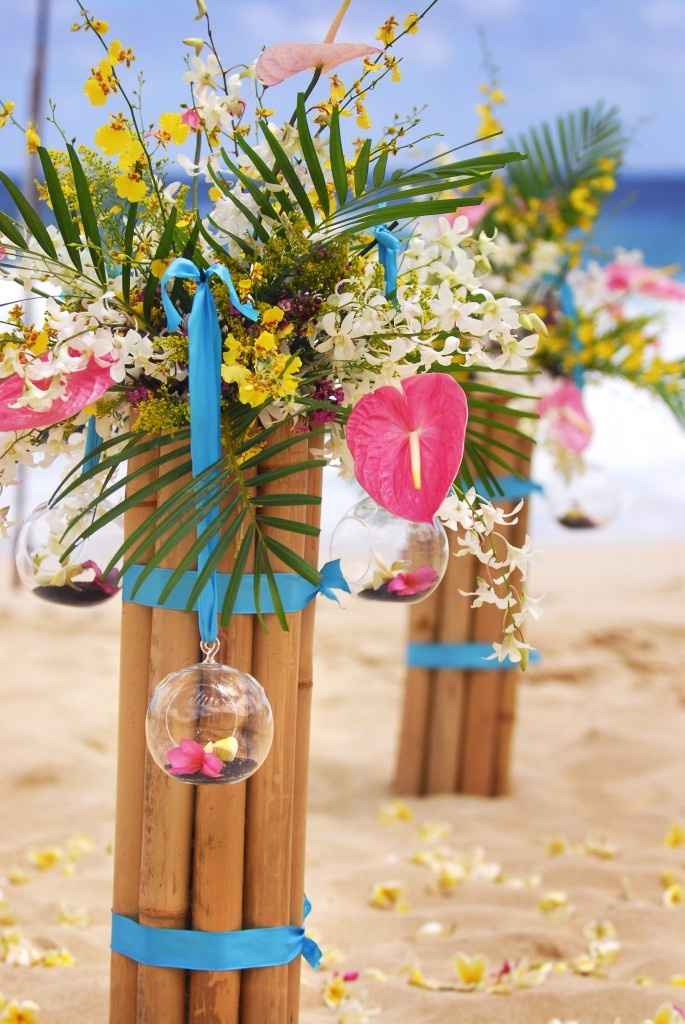 Casamento com tema Havaiano