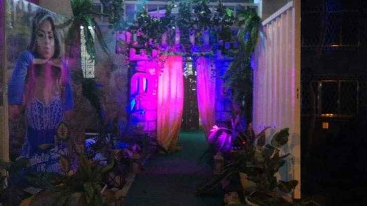 entrada decorada 15 anos 