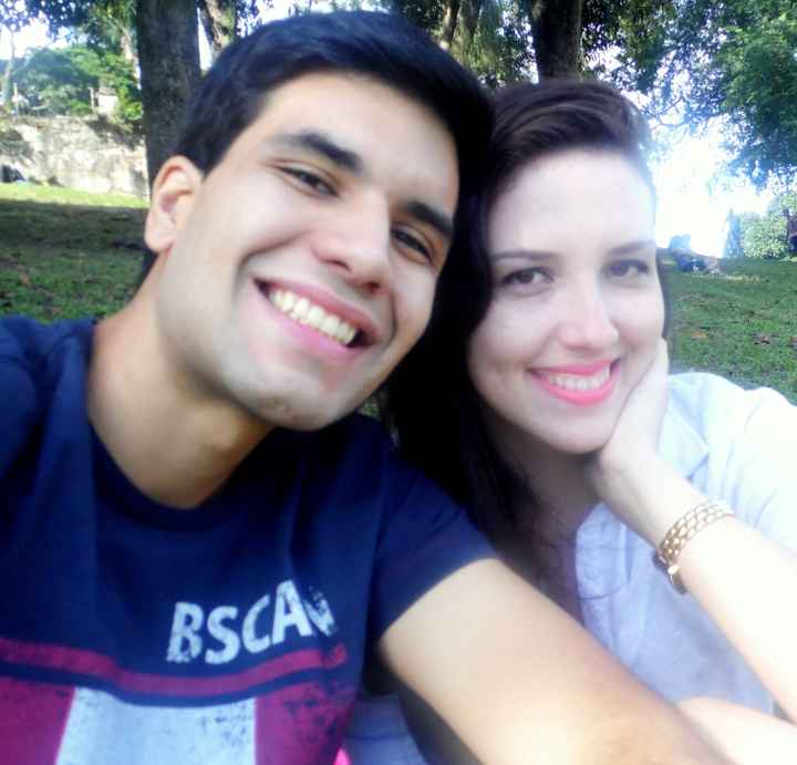 Meu lindo noivo!