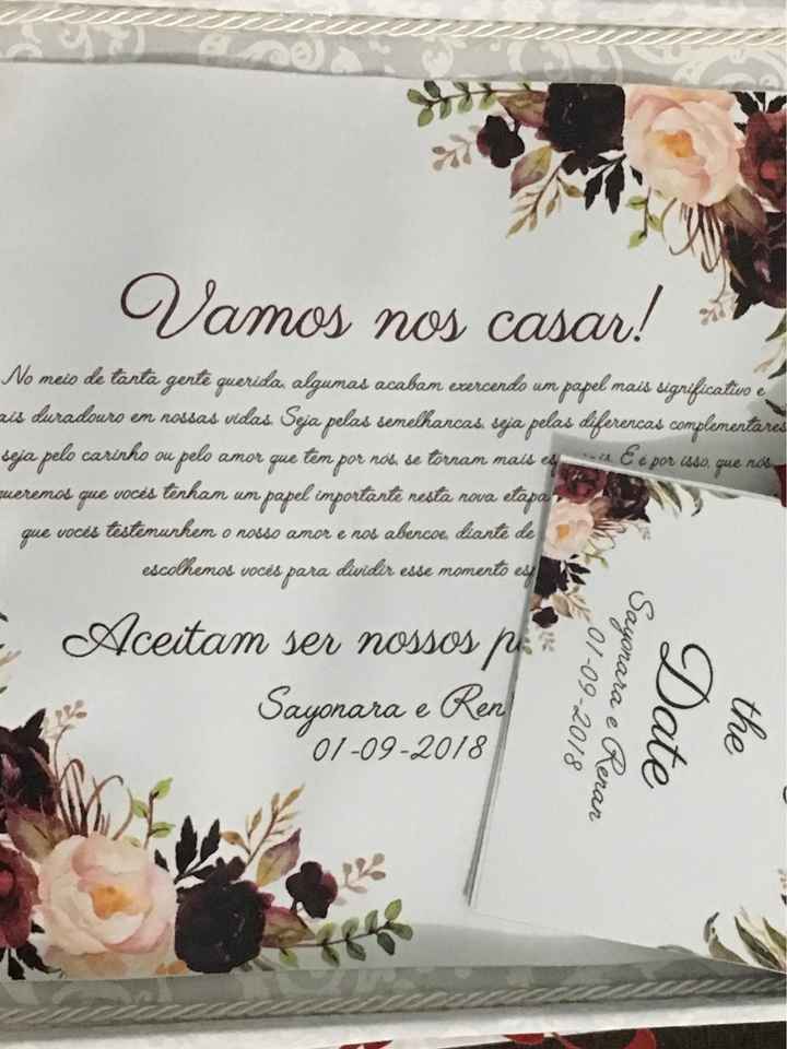 Ajuda mensagem para padrinhos - 1