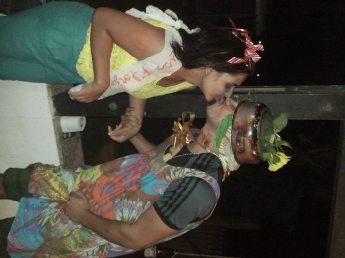 E por fim eu e noivo..
