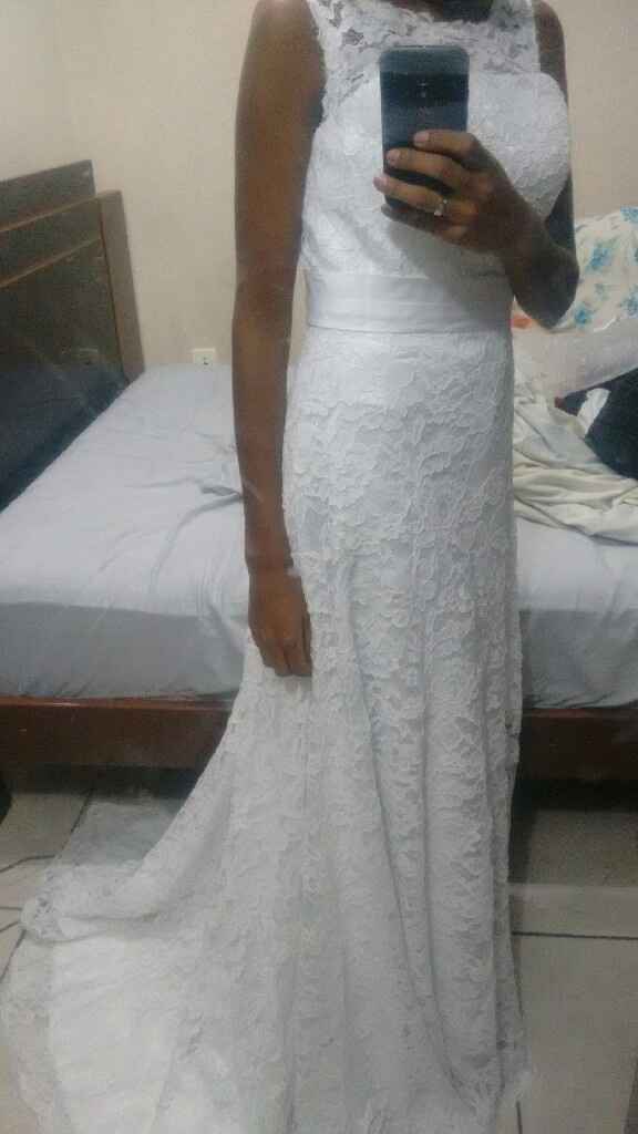 Meu vestido de noiva- chegou - 5