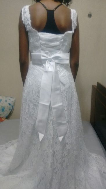 Meu vestido de noiva- chegou - 4