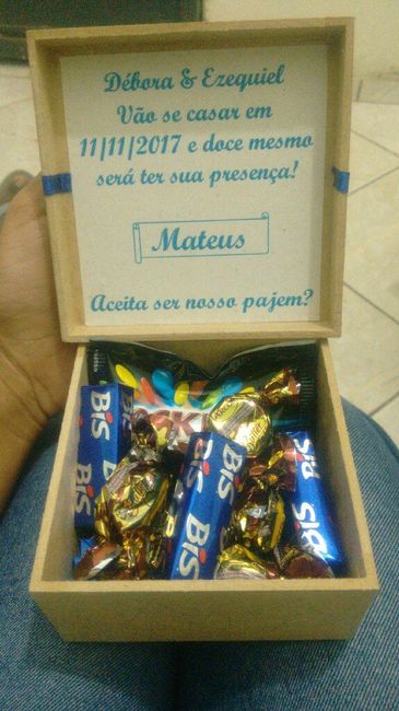 Meu coração de damas, pajem e celebrante - mão na massa - 2
