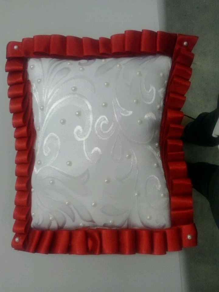 Almofadinha das alianças diy - 1