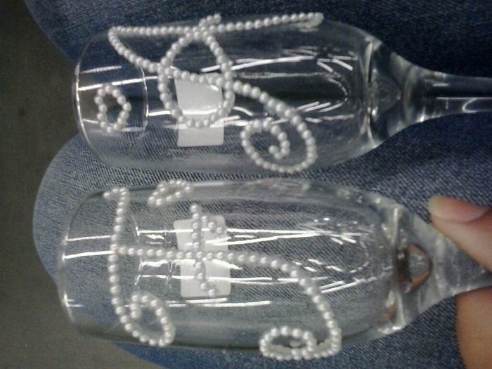 Diy na taça dos noivos - 1