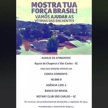 Enchentes no Sul 