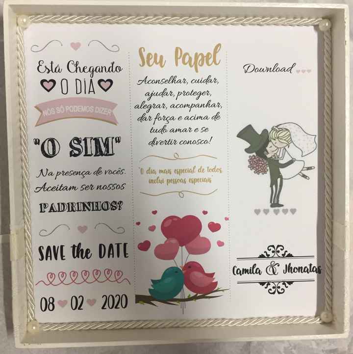 Convite padrinhos - 1
