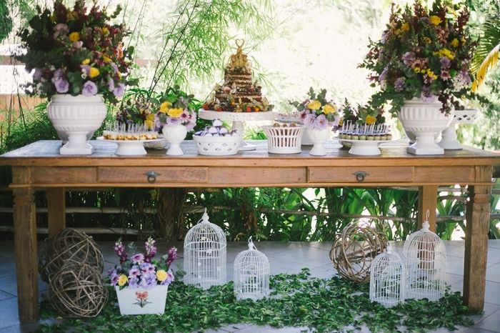 mesa de doces