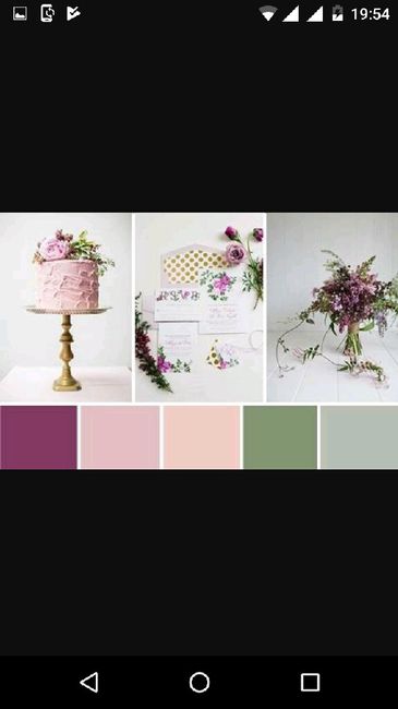  Cores do casamento - 1