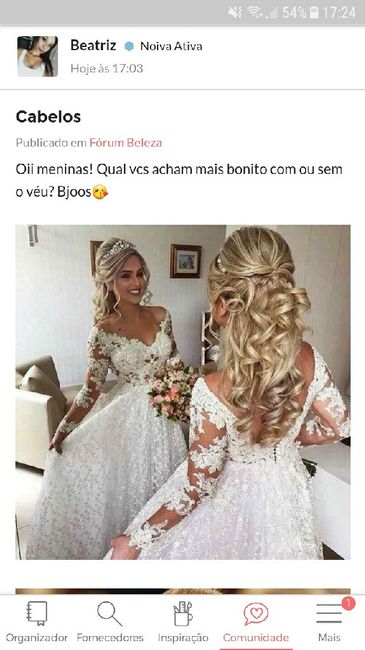 Meninas penteado preso ou solto? - 1