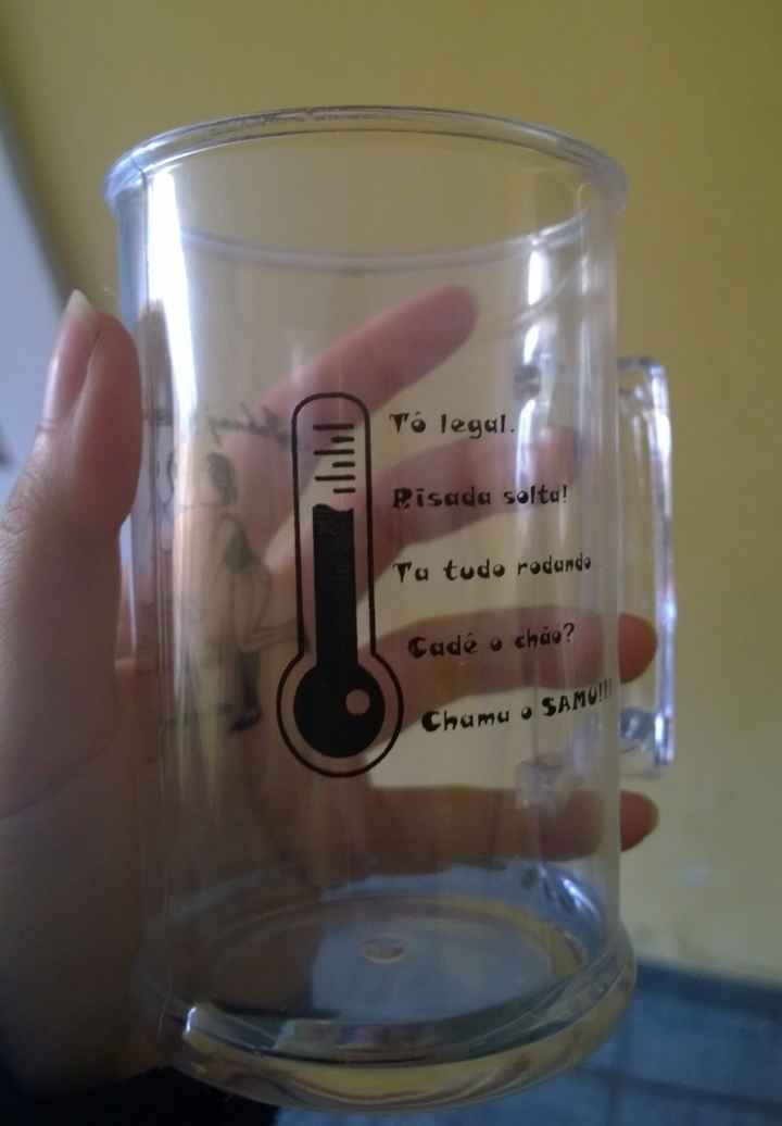 Para monitorar o nível do álcool... Kkkkk