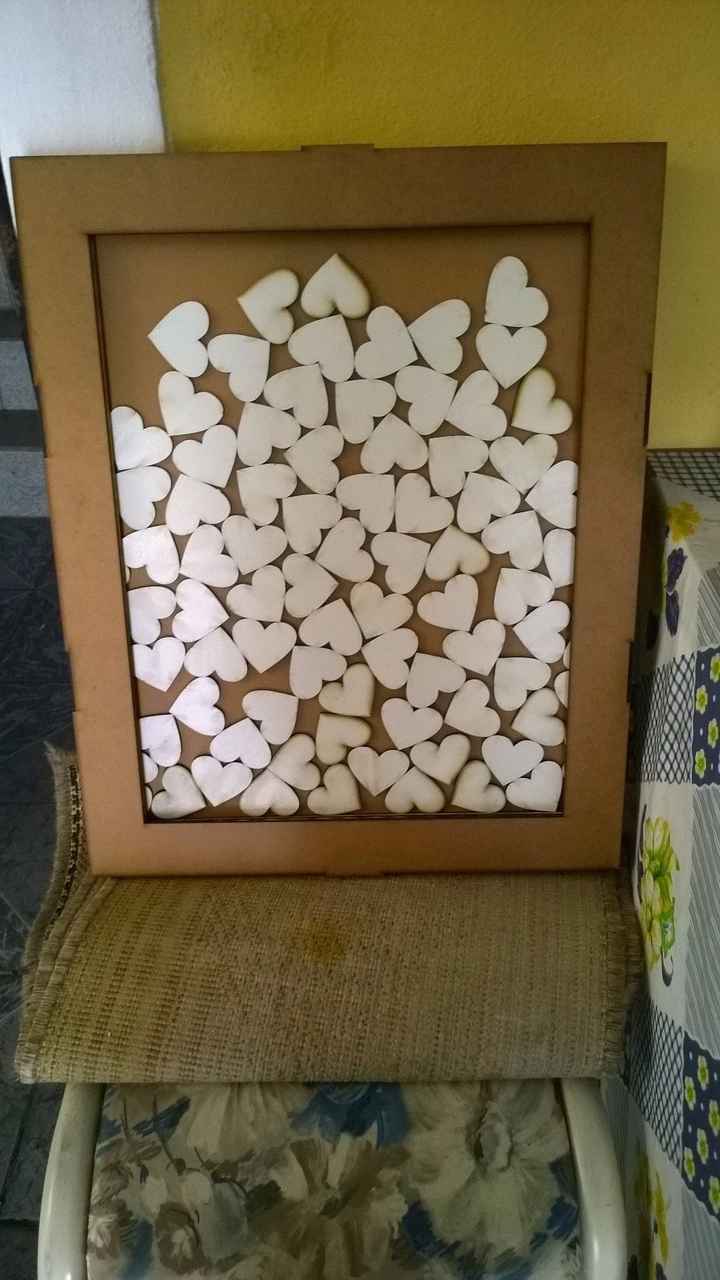 Quadro de assinaturas estilo cofre