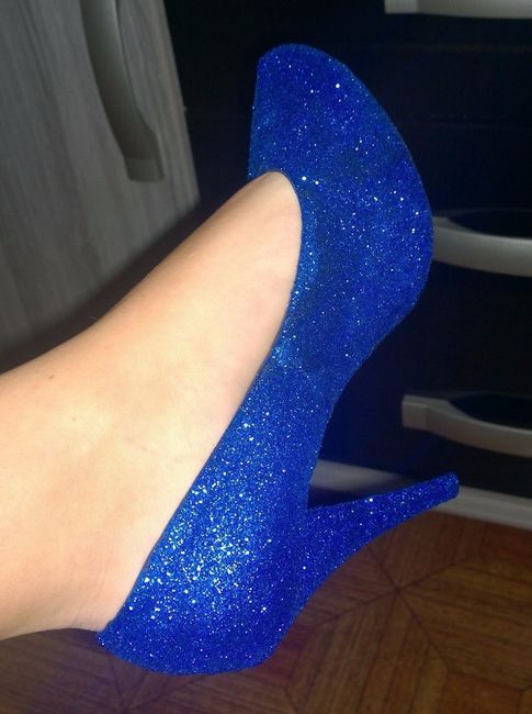Sapato com glitter II