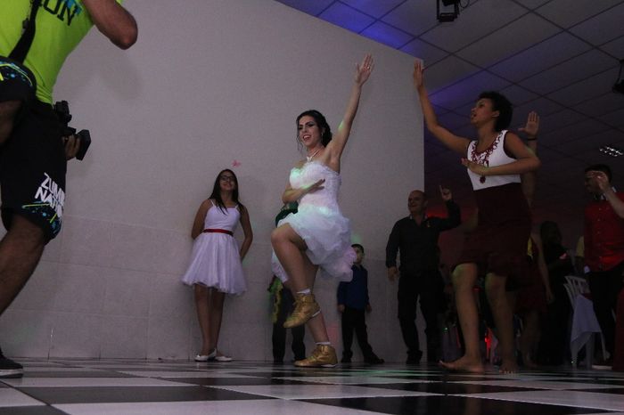 Zumba no casório foi um sucesso!
