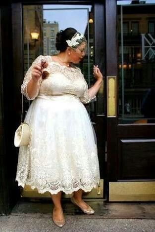 Vestidos de noiva plus size - 1