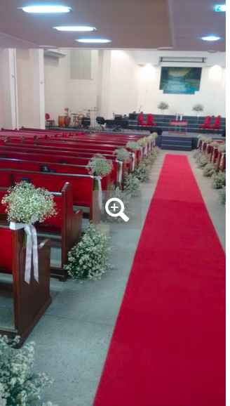 Casamento na igreja, sem decorador - 1