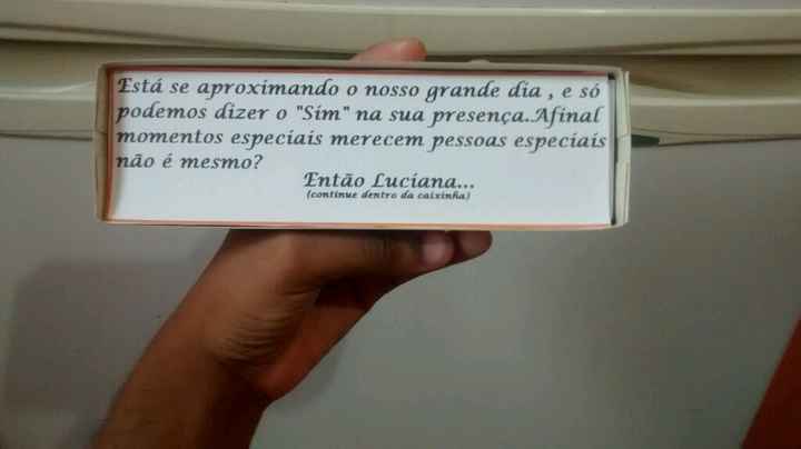 Meus convites para os padrinhos *-* - 3
