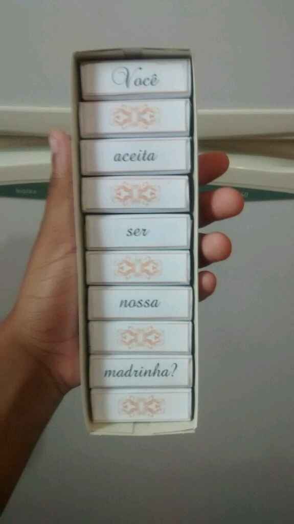 Meus convites para os padrinhos *-* - 4