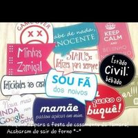 Placas para fotos na festa. Tenho o modelo, quer? - 2