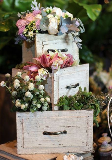 decoração com caixote