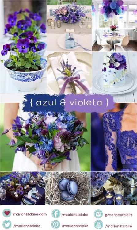 violet/blue