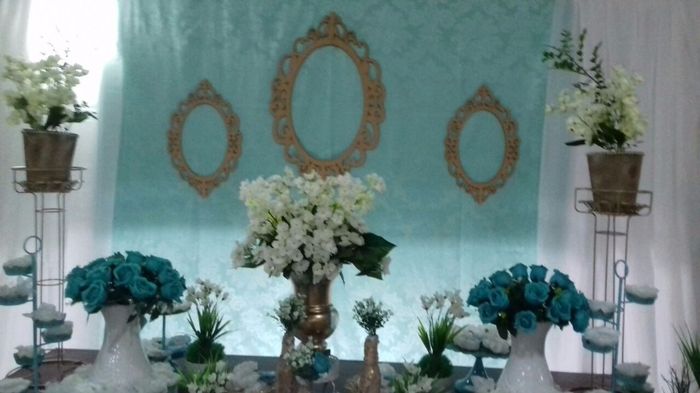 Fundo da mesa do bolo