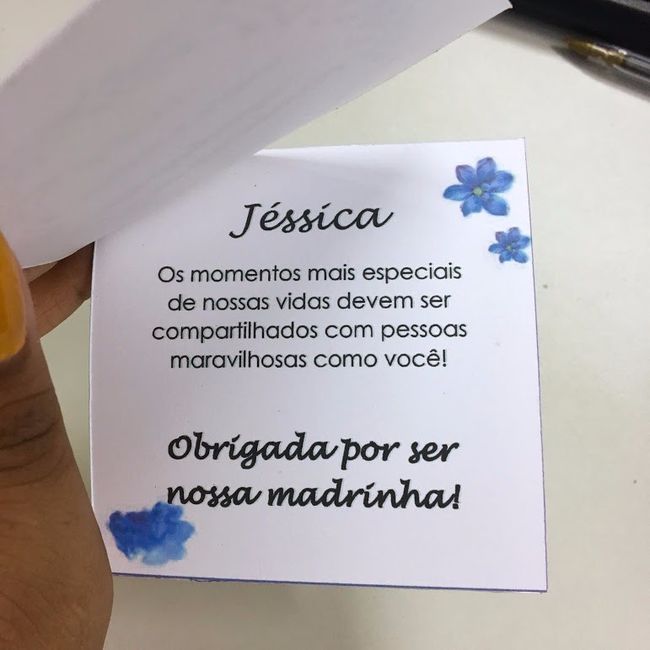 caixinha padrinhos