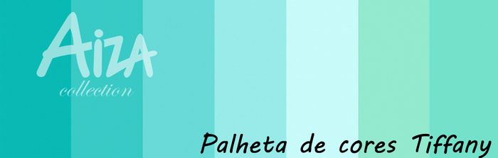 Paleta de cores tiffany