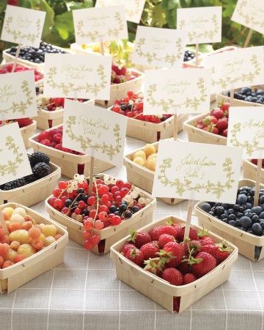 mesa com frutas
